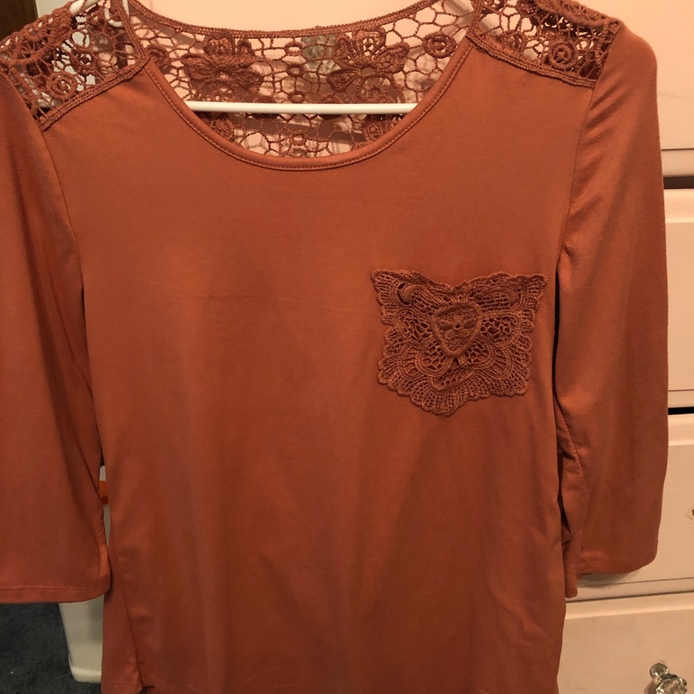 A long sleeve top